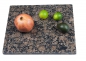Preview: Granit Nachttisch Platte 40x40x3,6cm,