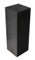 Preview: 80x28x28cm schwarzer Granitsäule für Lautsprecher oder Galerie Handwerk Unikat