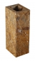 Preview: Design Vase aus indischem Marmor, Marmorvase, Vase Blumenvase, massiv, rechteckig, zusammengesetzt Maße: 30x10x8cm, Gewicht: 4 Kg