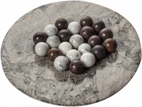20er Marmorkugel Dekoration Kugel aus Naturstein, Kugel aus Marmor 100% Stein