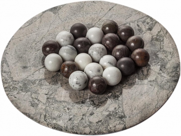 20er Marmorkugel Dekoration Kugel aus Naturstein, Kugel aus Marmor 100% Stein